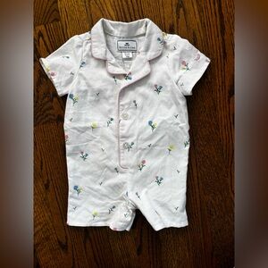 Petite Plume Floral Romper 3-6 months